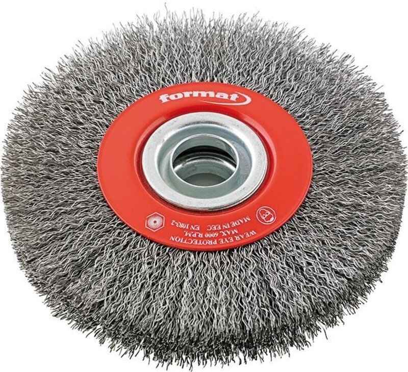Rundbürste Stahldraht 200x30mm - Format