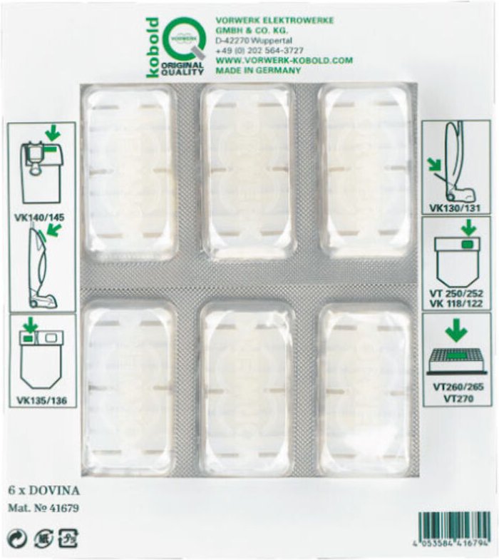 Ersatzteil - Lot von 6 Pastillen - - VORWERK