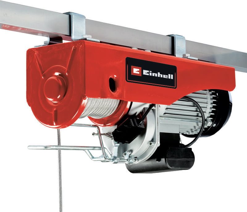 Einhell - Seilhebezug tc-eh 1000 (1.600 w, bis zu 500 kg auf 18 m, bis 999 kg auf 9 m, Not-Aus, autom. Bremse, autom. En...