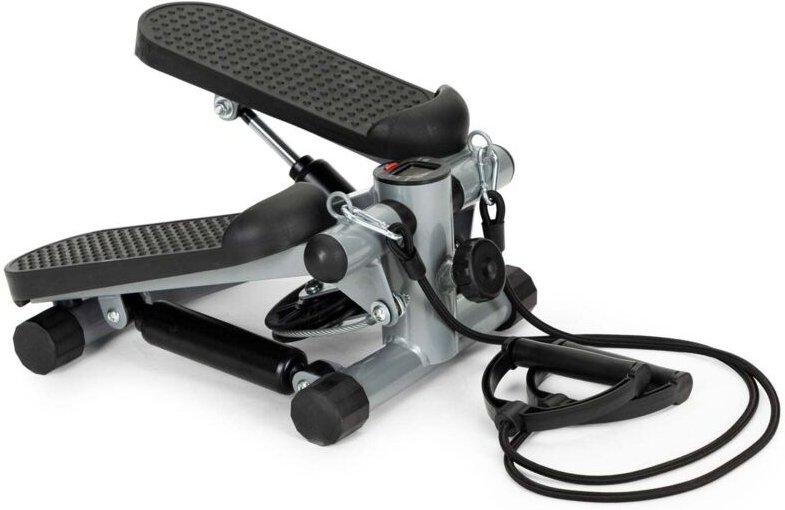 Stepper mit zahler und gliedern fur fitnessubungen