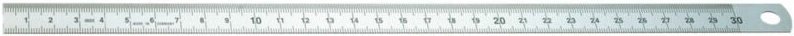 717-30 Stahlmaßstab 300 mm