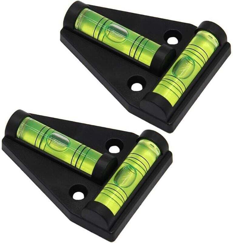 Kleine Wasserwaage, Wohnmobil-Wasserwaage, T-förmige Wasserwaage, Mini-Wasserwaage, Wasserwaage, Wasserwaage zum Überprü...