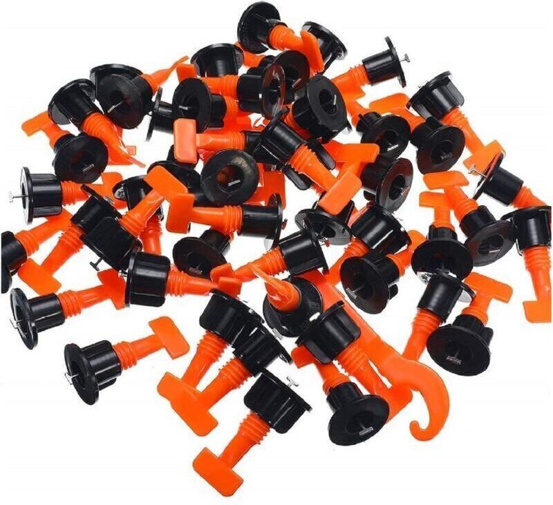 100-teiliges wiederverwendbares Fliesennivelliersystem-Set für Keramikwandkonstruktionen