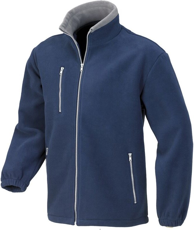 Industrial Starter Oregon 04054 Fleece-Arbeitssweatshirt - XL - Blau