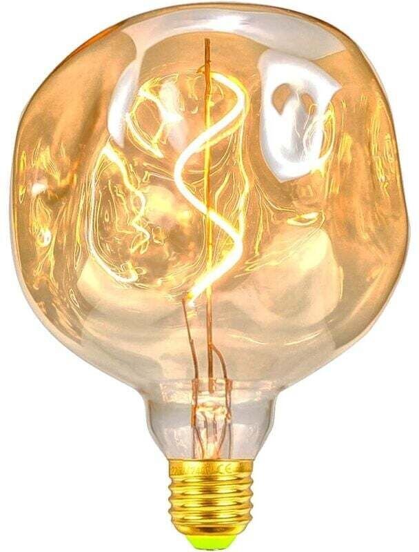 Vintage 4W dimmbare LED-Glühbirne - Unregelmäßige Form - 220/240V - E27 Edison-Schraubfassung - Spezial - Antike dekorat...