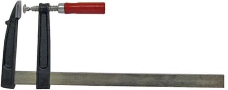 Toolland Klemme, 300 x 120 mm, 880 g, ergonomischer Griff, rot
