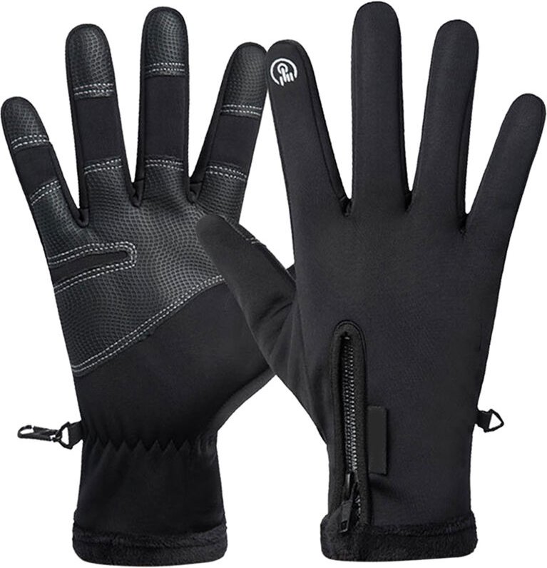 Winterhandschuhe für Damen und Herren, Touchscreen-kompatibel, wasserabweisend, winddicht, rutschfest und warm. Ideal zu...