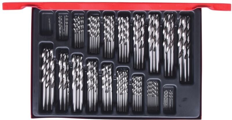 KS Tools HSS-G Spiralbohrer-Satz, 170-tlg., 1-10 mm