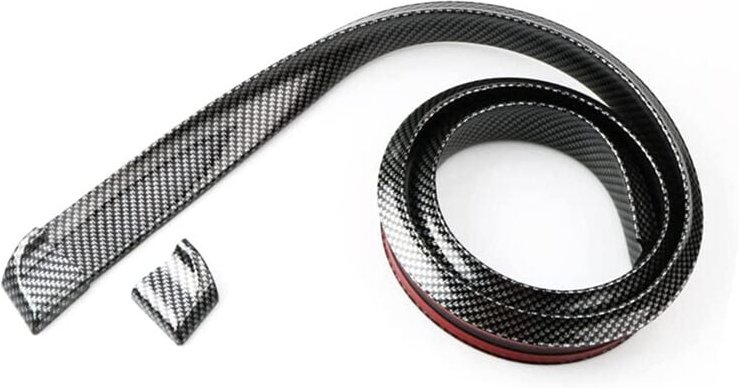Tlily - Auto-Heckspoiler-Dachlippen-Kit, Heckspoilerlippe oder Dachspoiler-Aufkleberleiste, Auto-Heckspoiler-Heckspoiler...