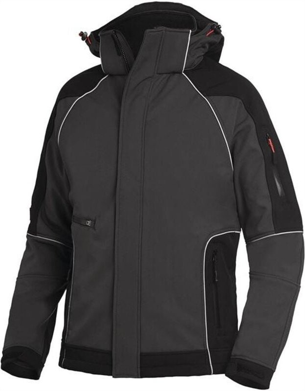 Softshelljacke WALTER, anthrazit-schwarz, Gr.M