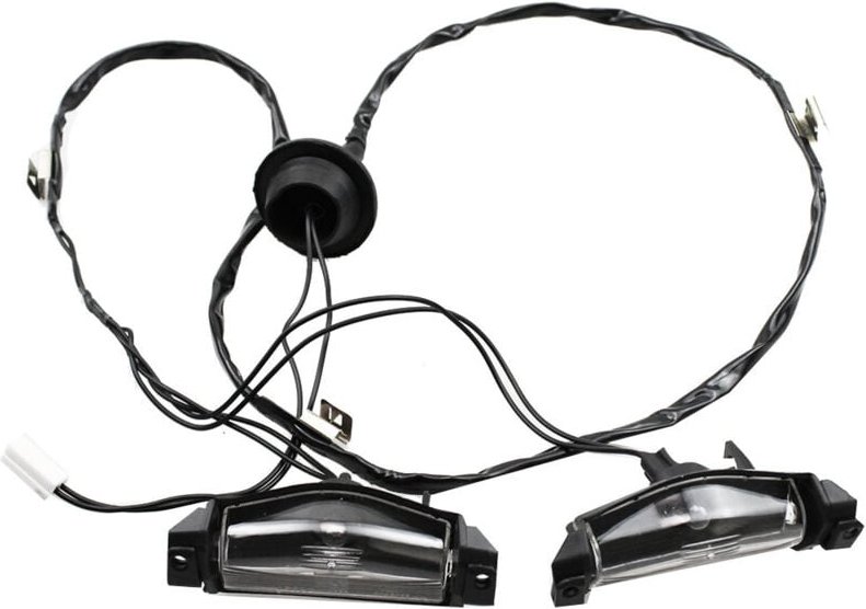 Kennzeichenbeleuchtung Hinten mit GlüHlampe BS1E-51-270 Passend für 2003 2004 2005 2006 2007 2008