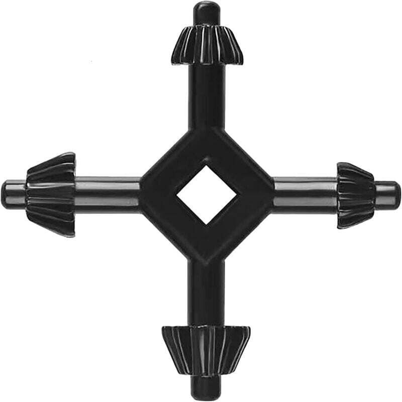 Chiave per mandrino 4 in 1, misure 1/4", 3/8", 1/2", 5/8", utensile di ricambio per trapani elettrici, trapani a colonna...