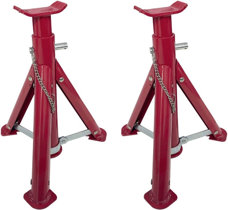 IWH - Unterstellbock klappbar 2 Tonnen Unterstellbock 2 t Arbeitshöhe: 27.5 - 36.5 cm