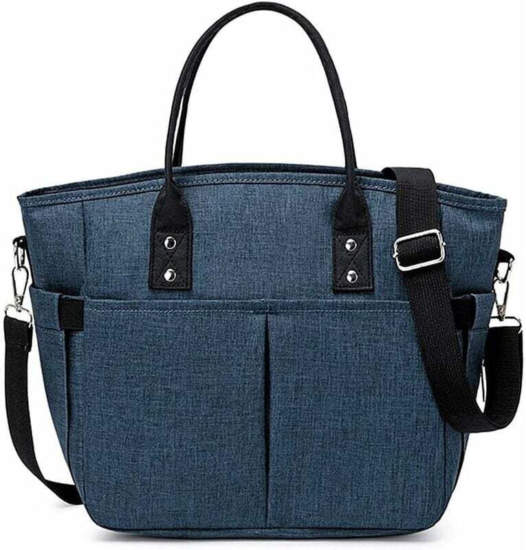 Lunchtasche mit Schultergurt, isolierte Tasche für Arbeit und Schule, faltbar, wasserdichter Reißverschluss, Kühltasche,...