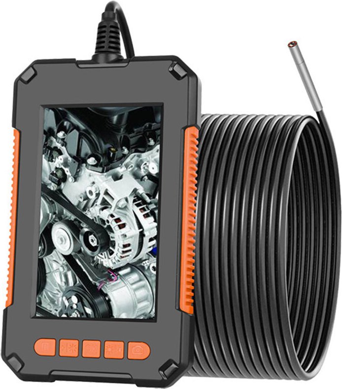 Ugreat - Industrielles Endoskop, Endoskopkamera, 1080P HD-Digitalendoskop mit zwei Linsen, 4,3-Zoll-LCD-Bildschirm, IP67...