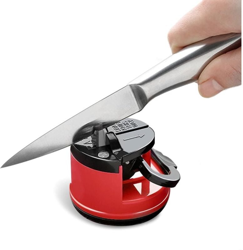 Ugreat - Steinmesserschärfer, Küchenmesserschärfer, Sicherheitsschere, Klingenschleifer, Diamant-Wolfram-Messerschärfer,...