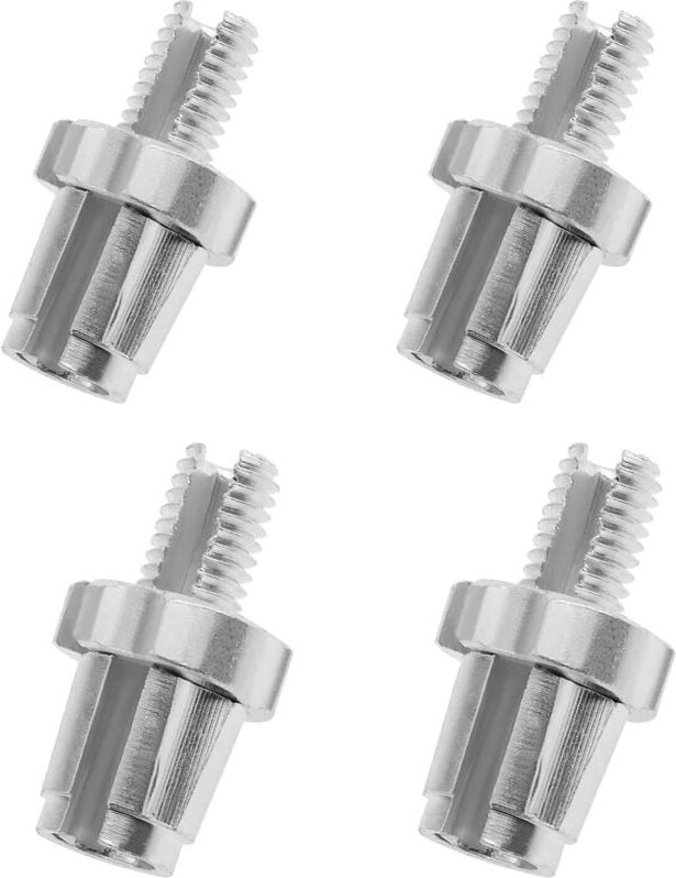 Lntyq 4 Stück Bremshebel-Einstellschrauben, Kabeleinstellschrauben, Aluminiumlegierung, Ersatz für Fahrrad, Rennrad, MTB