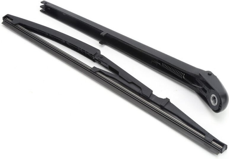 Vtizikl Lot de 2 bras d'essuie-glace en caoutchouc pour vitre arrière de remplacement automatique pour Alfa Romeo 147 20...