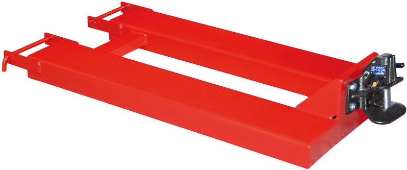 Bauer Rangierhilfe RH, Feuerrot mit Kupplungskugel