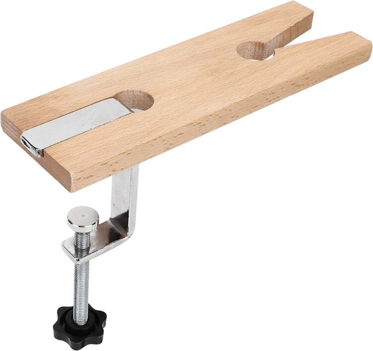 Schmuckbank, Stiftklemme, Holzwerkbank, professionelle Schmuckherstellung, Verarbeitungswerkzeuge zum Polieren, Schneide...