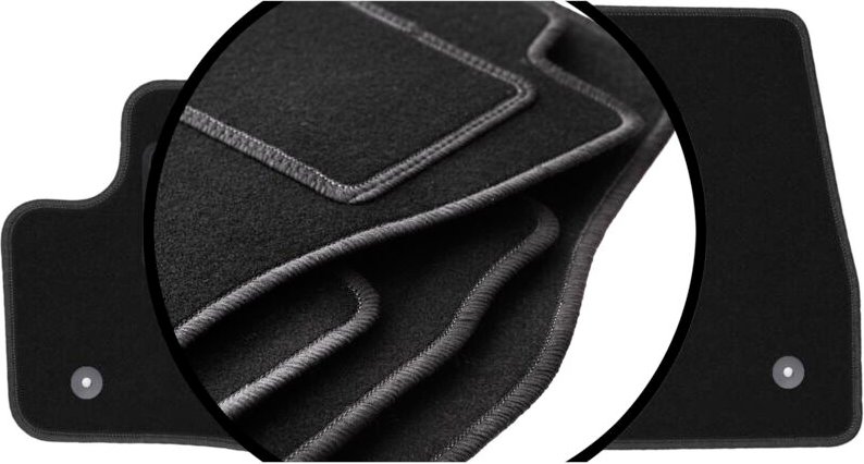 Komplettset Veloursmatten für: Ford Transit Connect FL Kastenwagen (2017-)