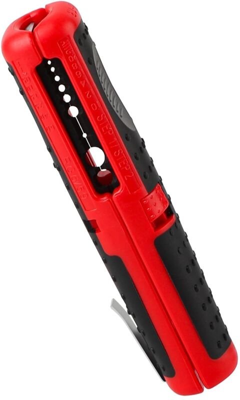 Abisolierzange, Universal-Abisolierwerkzeug, 125-mm-Koaxialkabel-Abisolierzange, Universal-Niederspannungskabel-Abisolie...