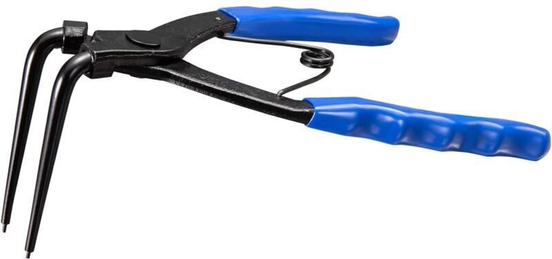 190-mm-Sicherungsringzange, Langmaul-Sicherungsringzange, Innenfederringzange für Hauptbremszylinder, 90-Grad-Spannzange...