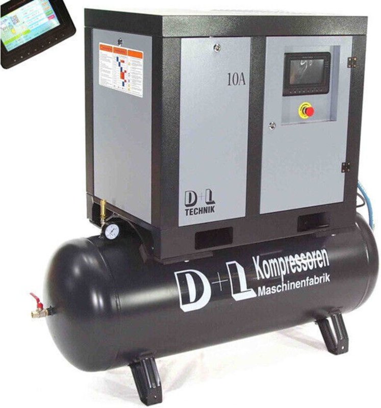 Schraubenkompressor Schraubenverdichter 950/10/150 7,5kW Kompressor 950L 10 bar