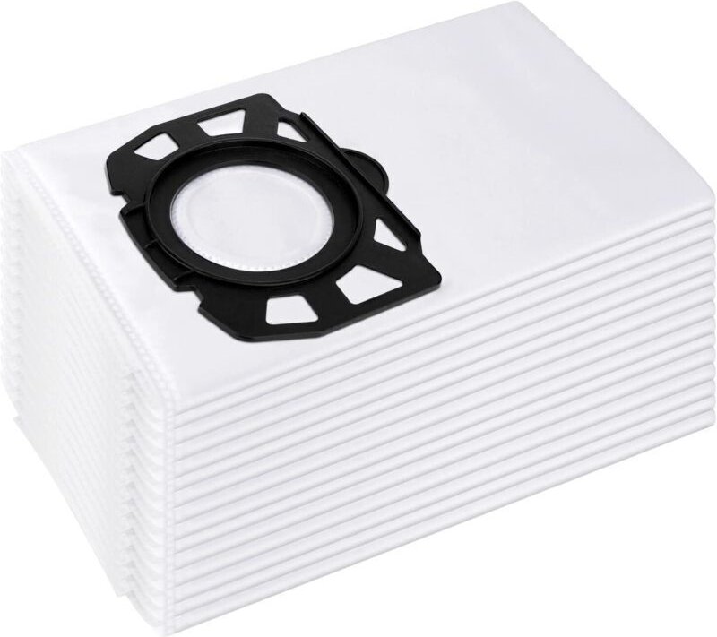 15 Staubsaugerbeutel für Kärcher 2.863-006.0 Vliesfilterbeutel, 487 Ersatzbeutel für WD4, WD5, WD6, WD5P, WD6P Premium, ...