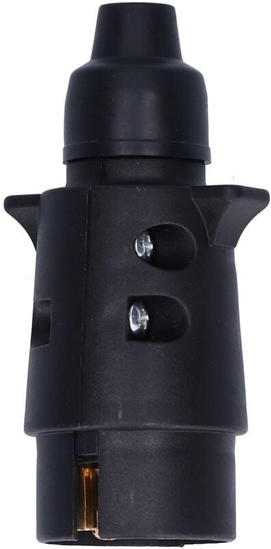 Seacanl Anhängerverbinder, Plug-and-Play-Anhängerkabelbuchse aus Messing für europäische Pkw.