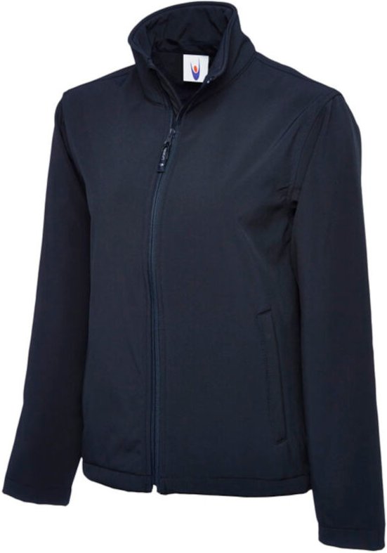 3-lagige wasserdichte Unisex Softshelljacke Blau 5XL