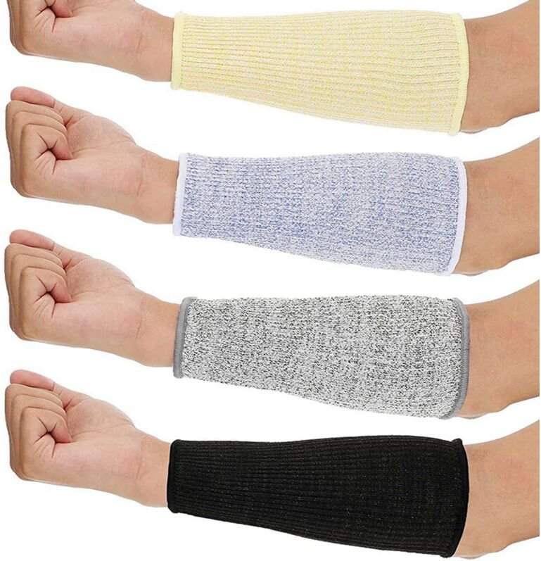 4 Paar Schnitt- und Feuerfeste ÄRmel Armschutz UnterarmschüTzer für DüNne Haut Prellungen