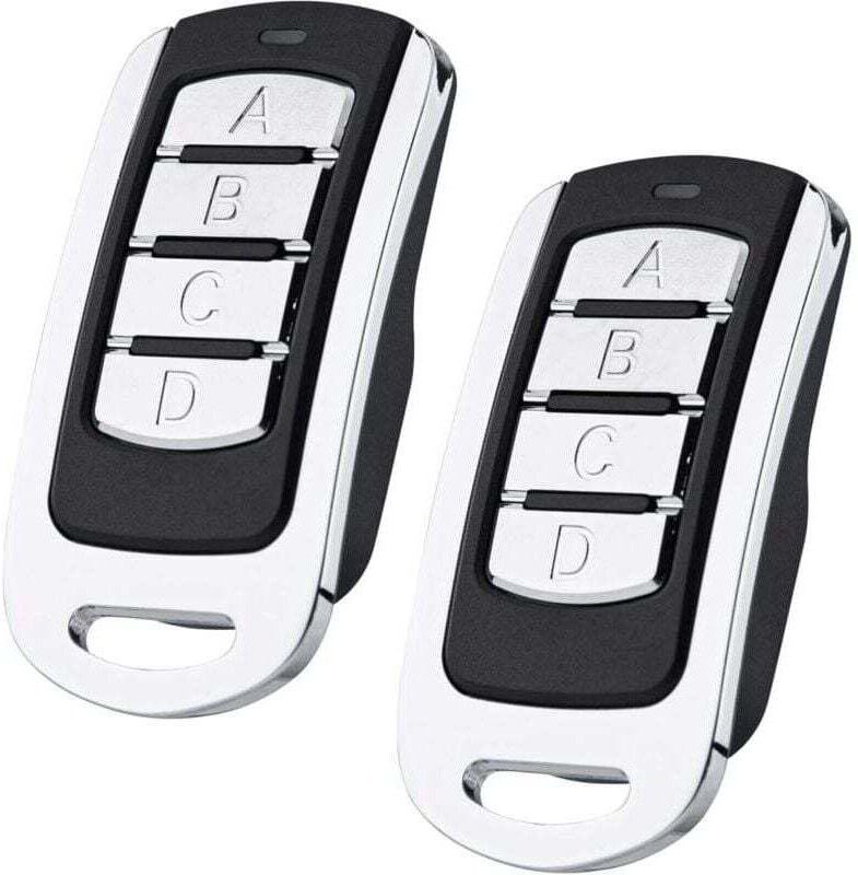 Set mit 2 Garagentoröffnern (250–868 MHz) für Hörmann Handsender HSM4, HSE4, SE2 und HSM4. Kompatibel mit Marantec Digit...