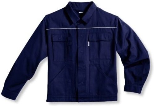 Uvex Extra Herren-Arbeitsjacke - Dunkelblaue Männer-Bundjacke - Vielvältige Taschen und verstellbare Armbündchen: 90/94