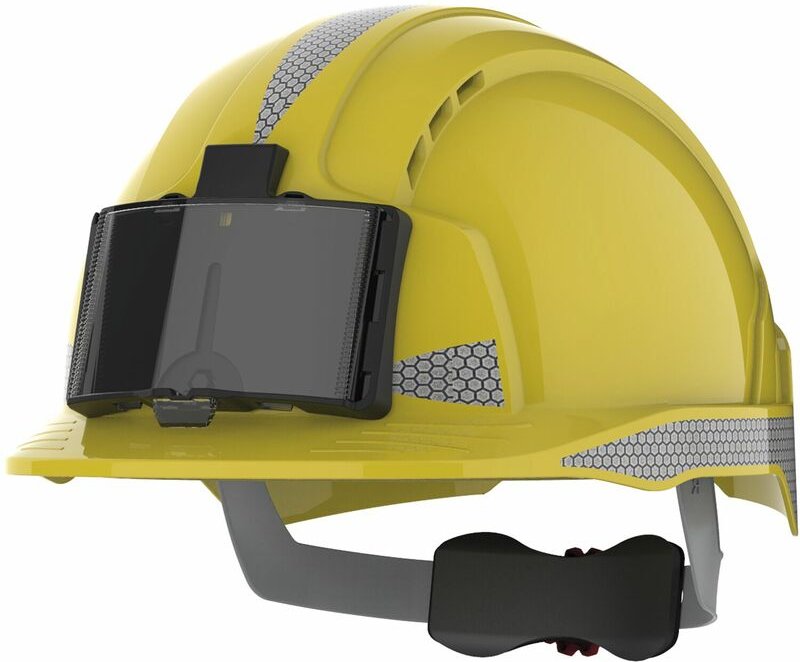 JSP - Industrieschutzhelm EVOLite® en 397 Revolution-Drehverschluss Farbe gelb