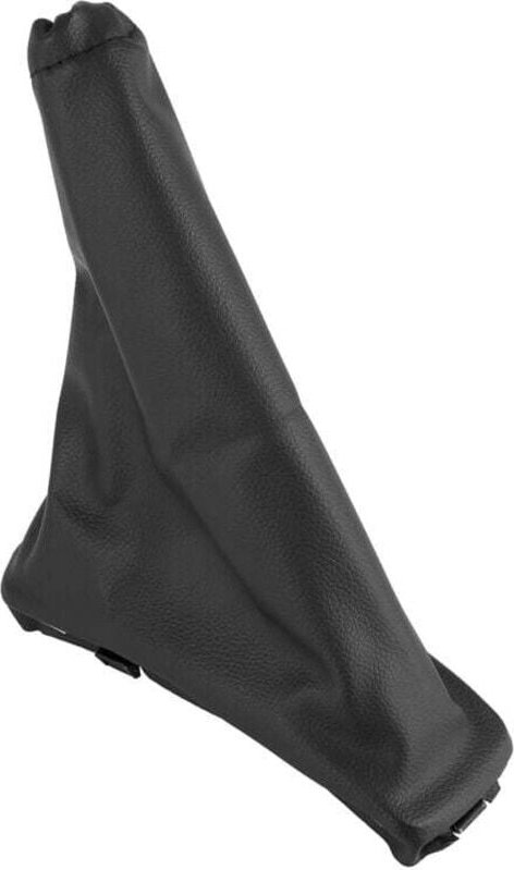 Universeller Handbremsdeckel aus schwarzem Kunstleder 2011-2016