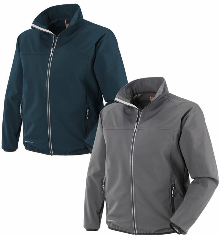 Venice Arbeitsjacke aus Fleece-Softshell - xl - Grau - Neri