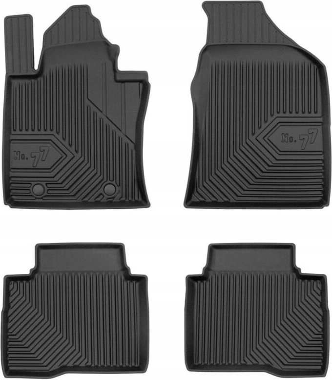 GUMMIMATTEN SSANGYONG Musso ab 2018- BIS 77