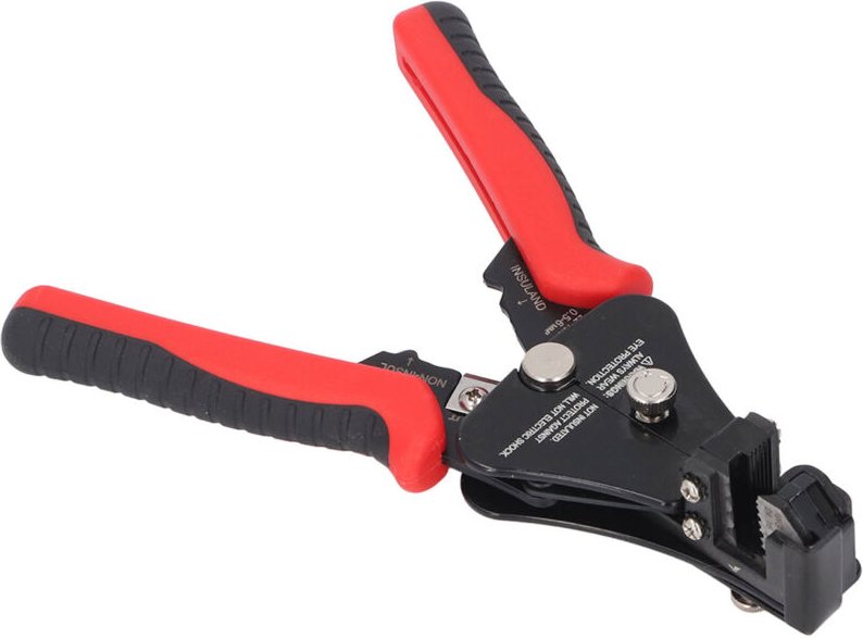 Verstellbarer automatischer Abisolierer, 3-in-1-Werkzeug zum Abisolieren, Crimpen und Schneiden von Drähten mit einem Qu...