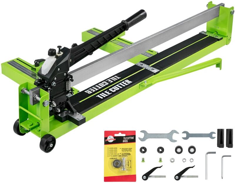 Fliesenschneider Fliesenschneidermaschine Präzision Fliesen Maschine Stahl Schnittbreite Min. 35 mm / Max.800 mm, Max. S...