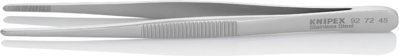 92 72 45 Präzisionspinzette Stumpf 145 mm - Knipex