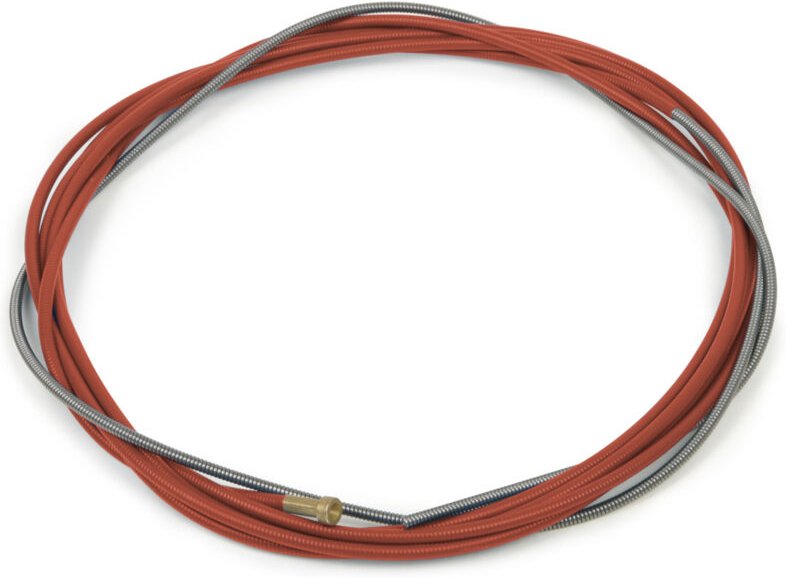 Schweißkraft Führungsspirale isoliert rot / ø 1,0-1,2 mm / 3,0 m, 1052576