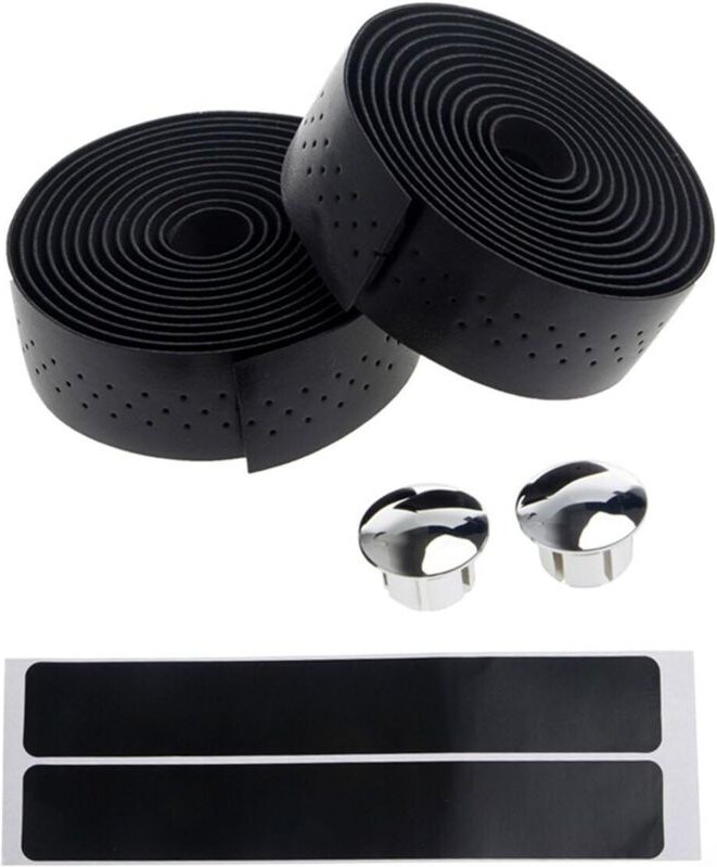 Rollen Vintage-Lenkerband aus Leder für Rennrad und Motorrad - Lntyq