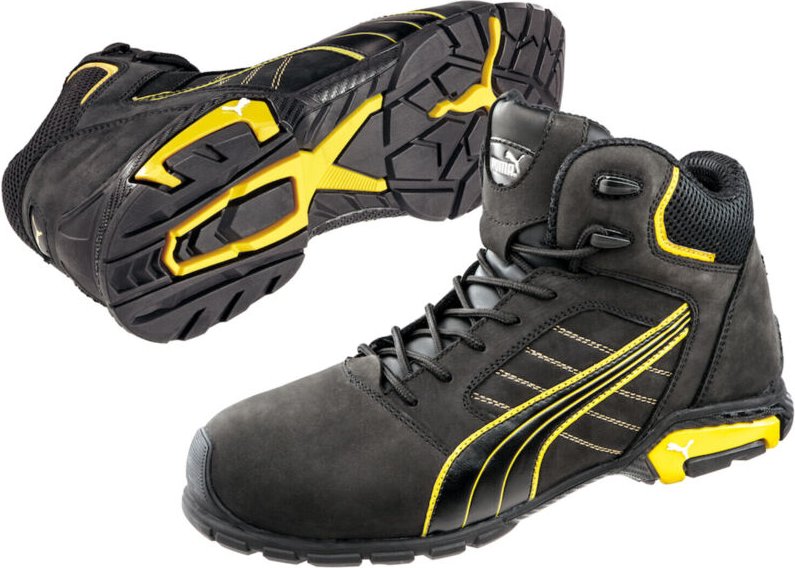 Schnürstiefel 632240, S3, Gr. 39 Puma