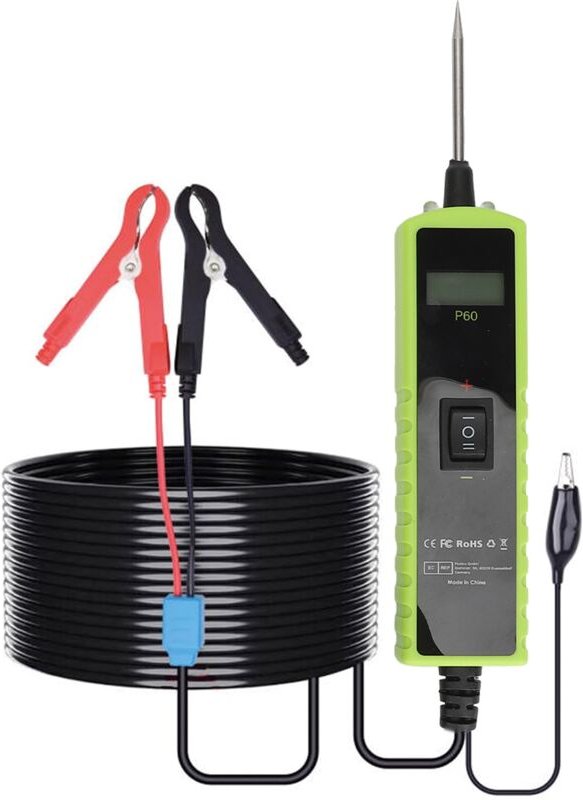 Ej.life - Automotive Circuit Electrical System Tester dc 6–30 v, Stromkreisdetektor, Stromkreisanalysator, Leistungssond...