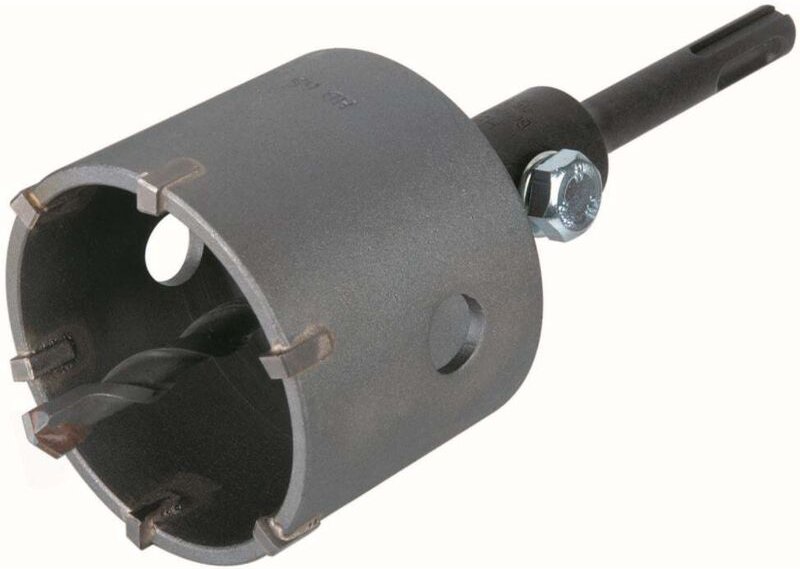 Wolfcraft - Hohlbohrkrone ø 68 mm inkl. SDS-Plus Spanndorn Bohrmaschinenaufsätze