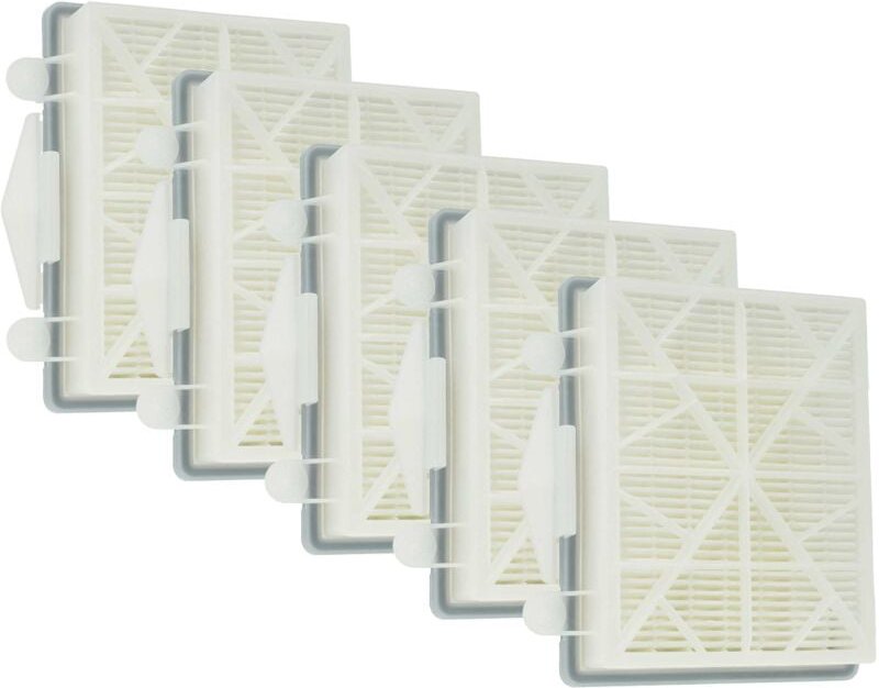vhbw 5x Staubsaugerfilter Ersatz für Tornado K28892860 für Staubsauger - HEPA-Filter Schwarz Weiß