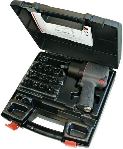 Ingersoll Rand - Druckluft-Schlagschrauber-Set 2130XP-K, 1/2' + 10 Stecknüsse