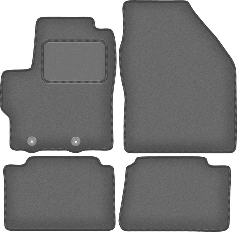 Graphit-Fußmatten für: Toyota Yaris IV Schrägheck (2020-)