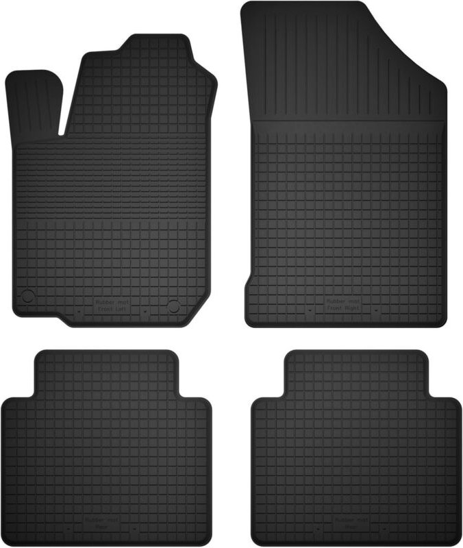 Gummi-Automatten, 4er-Set, Universalmodell: Porsche Cayenne III SUV (2018-)